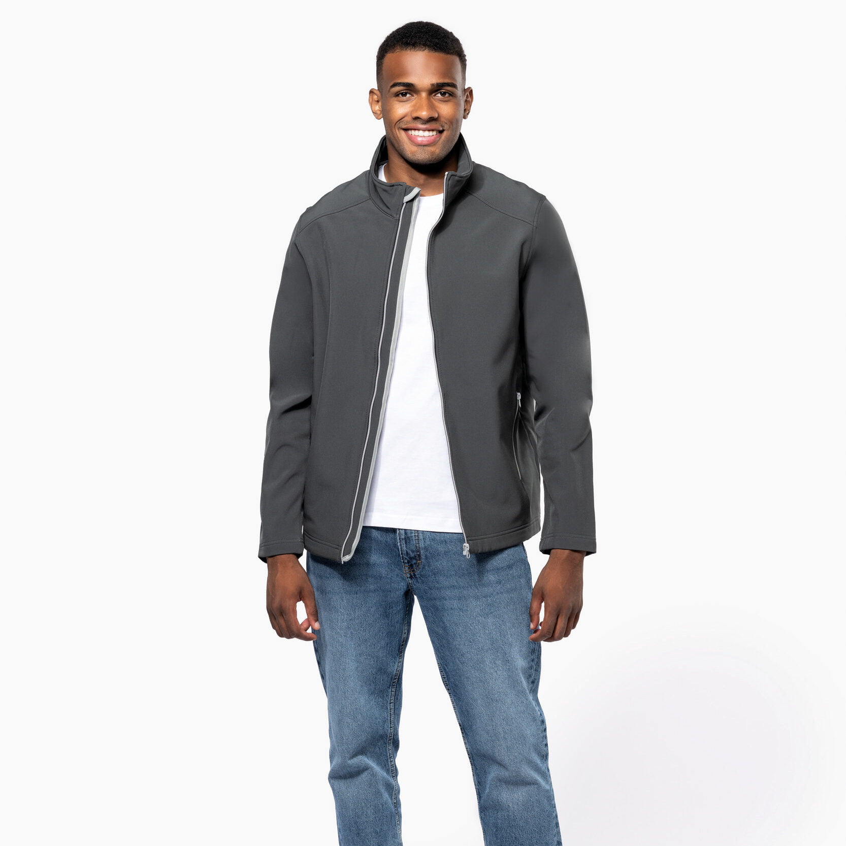 2-laagse herensoftshelljas